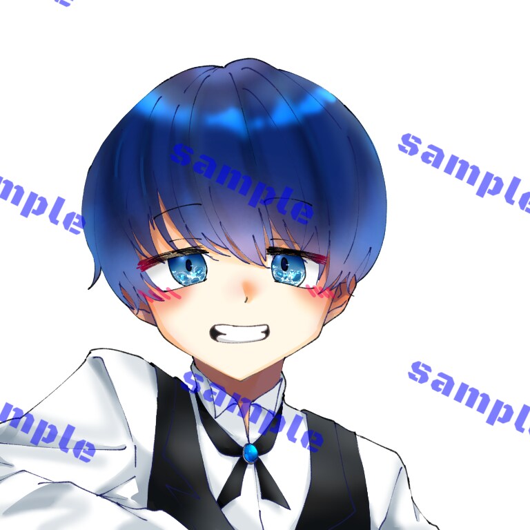 アイコン･立ち絵･サムネイル描きます SNSやゲーム、配信アプリ等でイラストが必要な方へ イメージ2