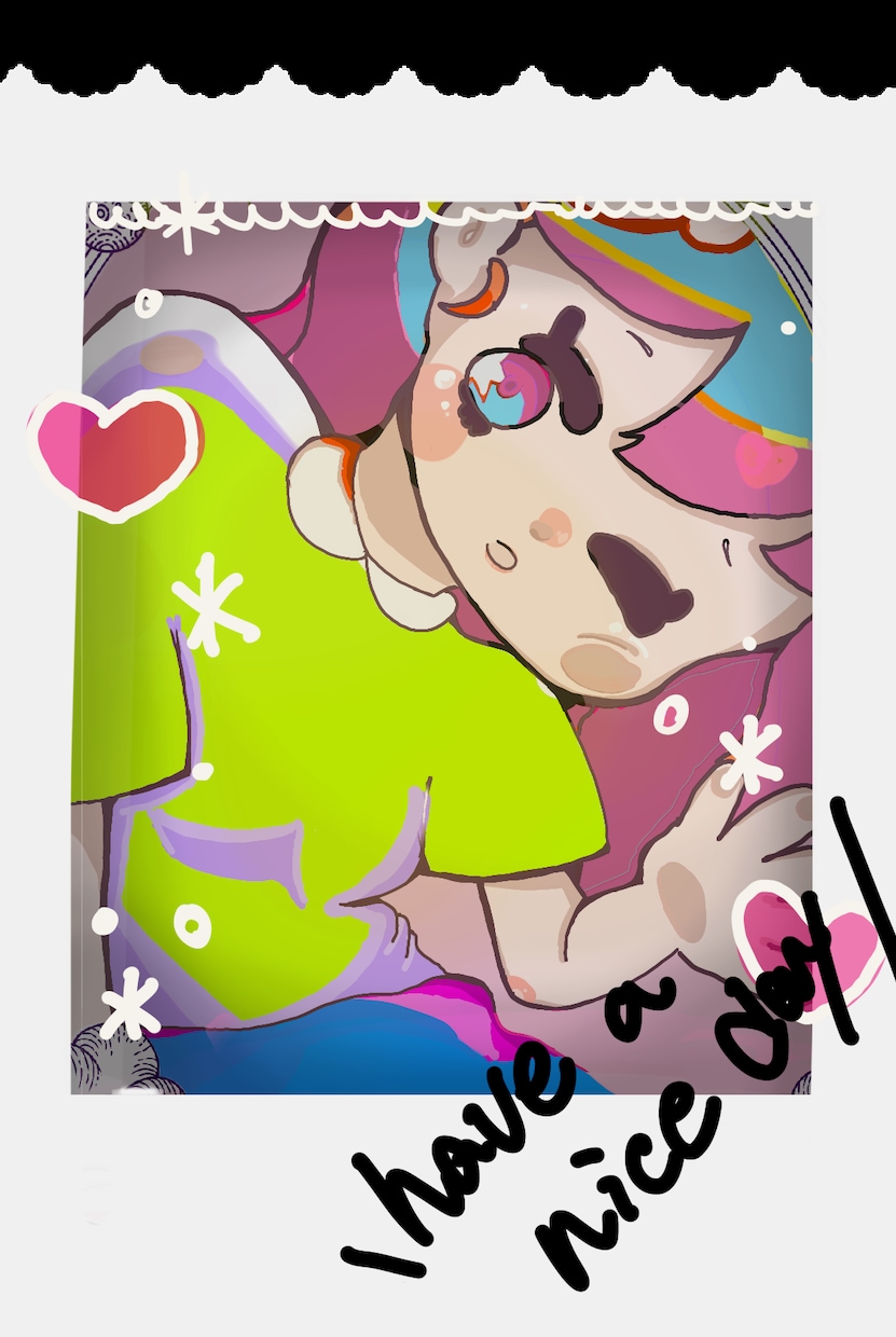 キャッチーな可愛いキャラクターを提供します 目を引く色とゆるめな線で描きます！ イメージ2