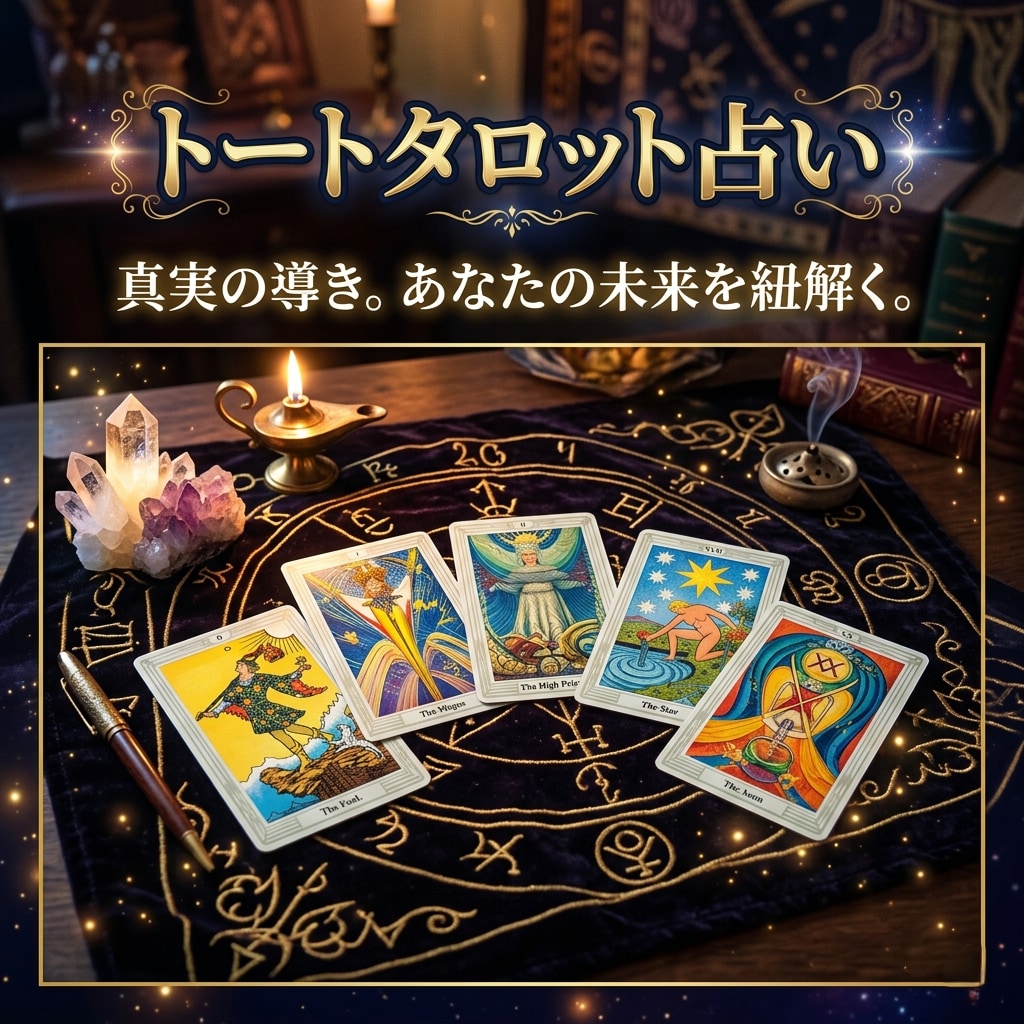 お相手の気持ちと、お二人の未来をお伝えします タロット占いを用いて、テキストでお伝えします イメージ1