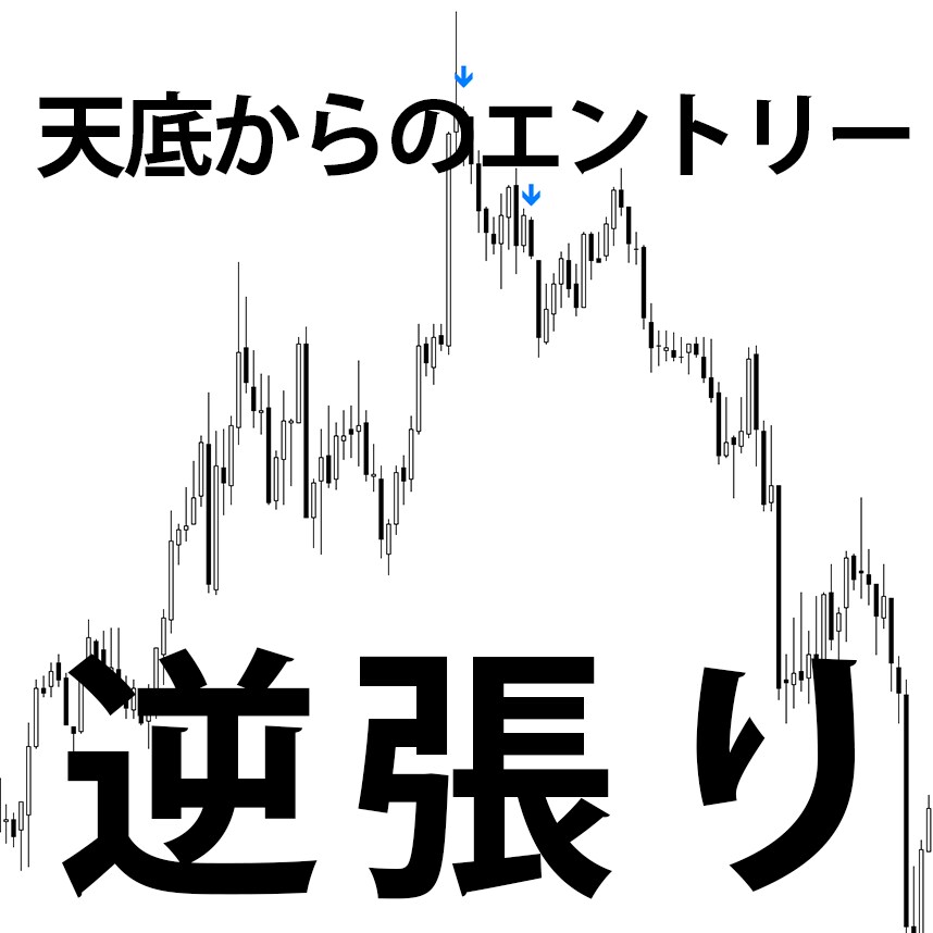 FXスキャルピングで天底からの戻りを狙います トレンド相場にも強い逆張りインディケータ イメージ1