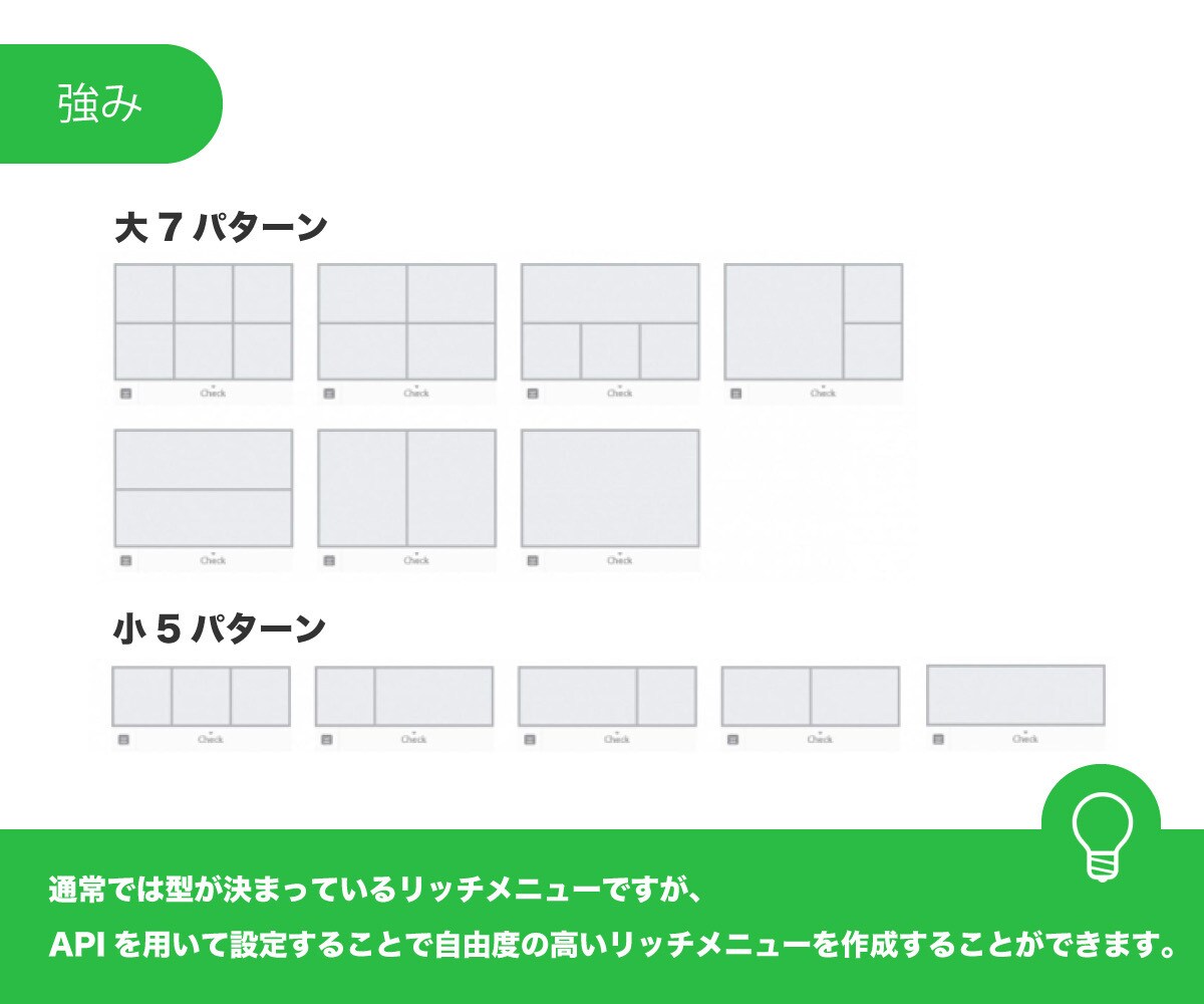 LINE公式アカウントの作成・構築をします 他社と差別化できるようにシステムを使用しております！ イメージ2