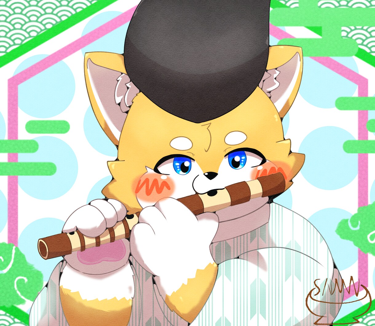 ケモノ、ドラゴンイラストを描きます ゆるくてかわいいデフォルメ調のイラストを描きます イメージ4