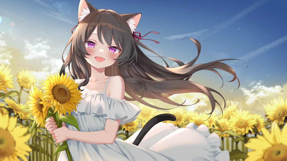 １枚絵描きます 可愛い女の子のイラスト描きます イメージ2