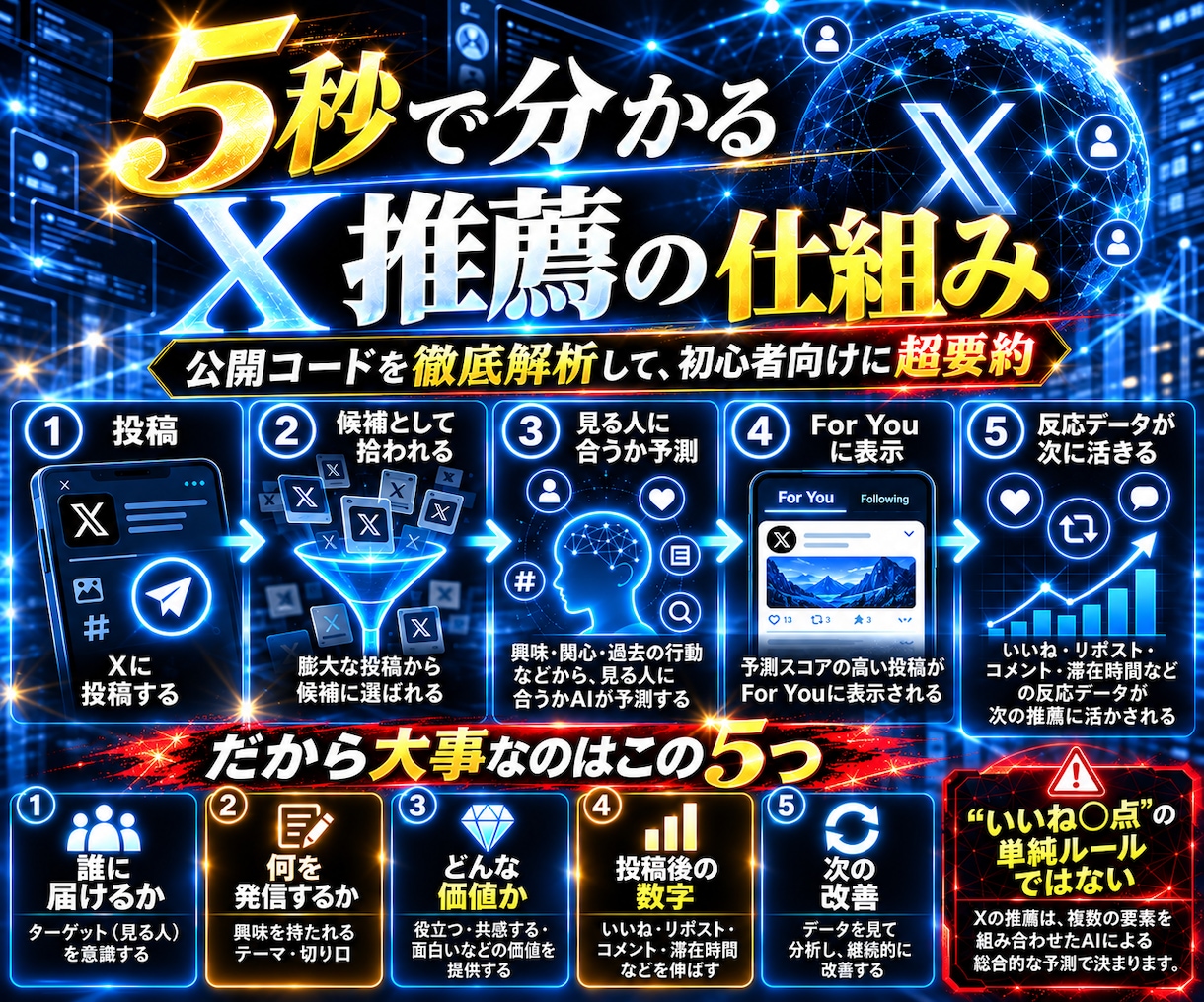 X集客を生成AIで仕組み化します Xの公開コード解析×生成AIで感覚運用から卒業 イメージ2