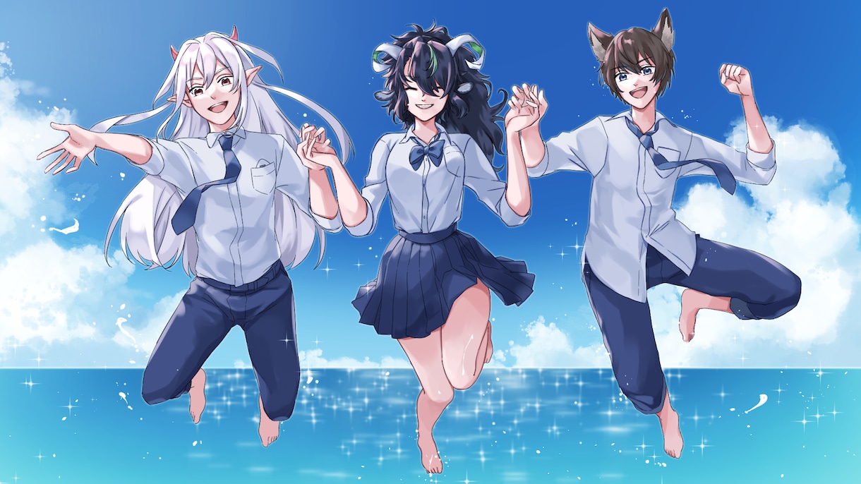 ご希望のイラスト描きます リアルキャラもデフォルメキャラも！柔軟に対応します。 イメージ7