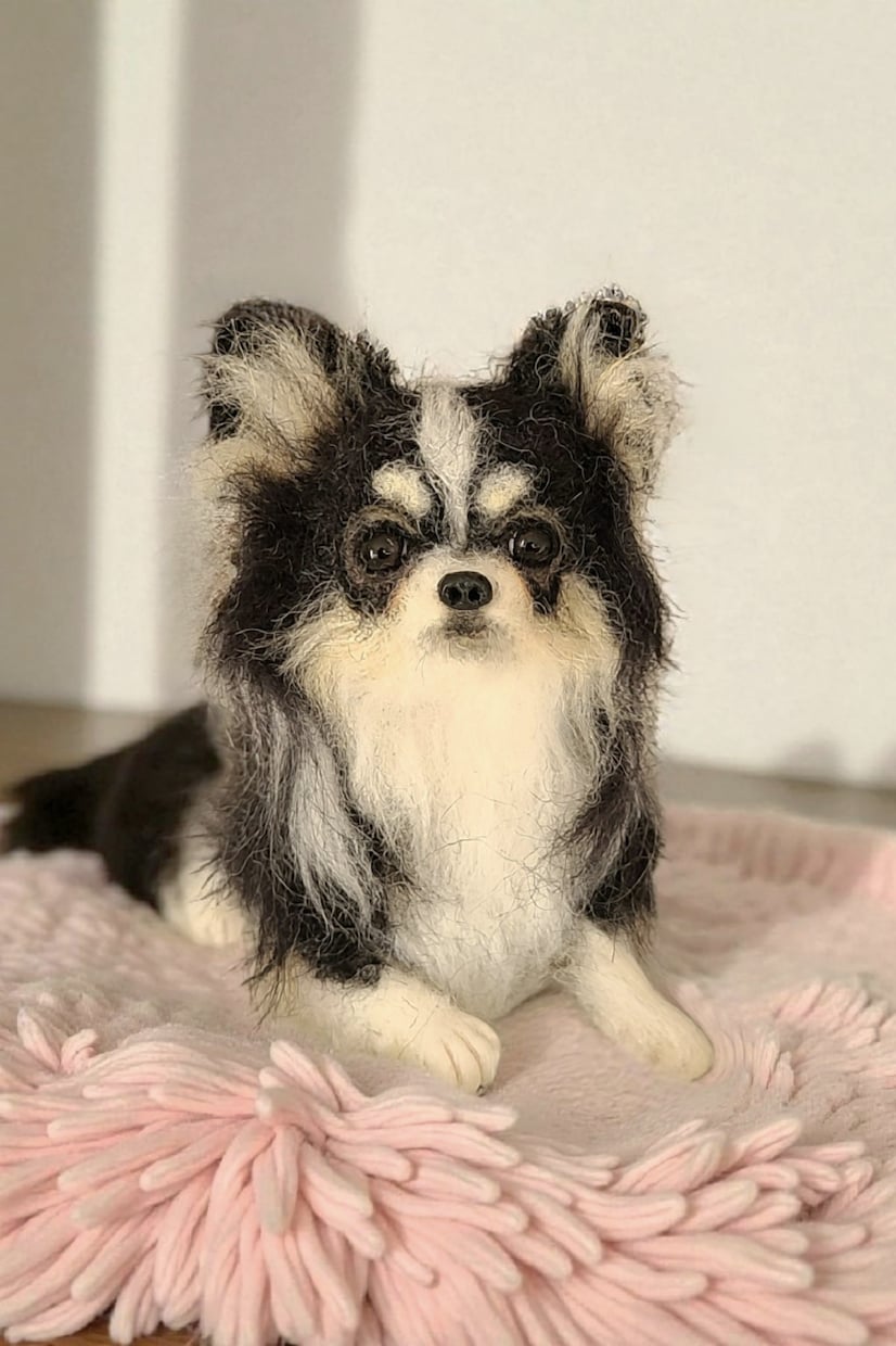 大切な愛犬さんをお作りします うちのコ羊毛フェルトワンコオーダー イメージ1