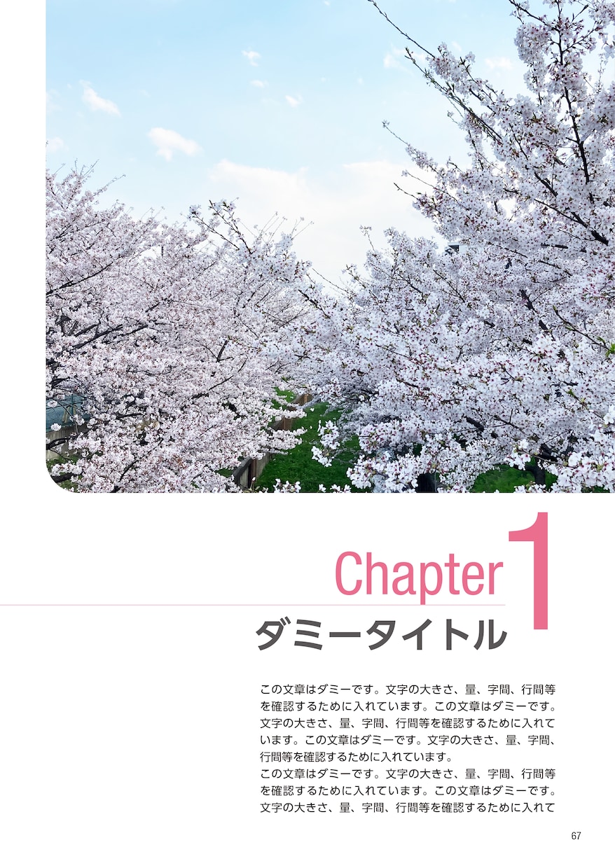 InDesignでカラー冊子などの組版をいたします カラー冊子、書籍の本文を作成します イメージ5