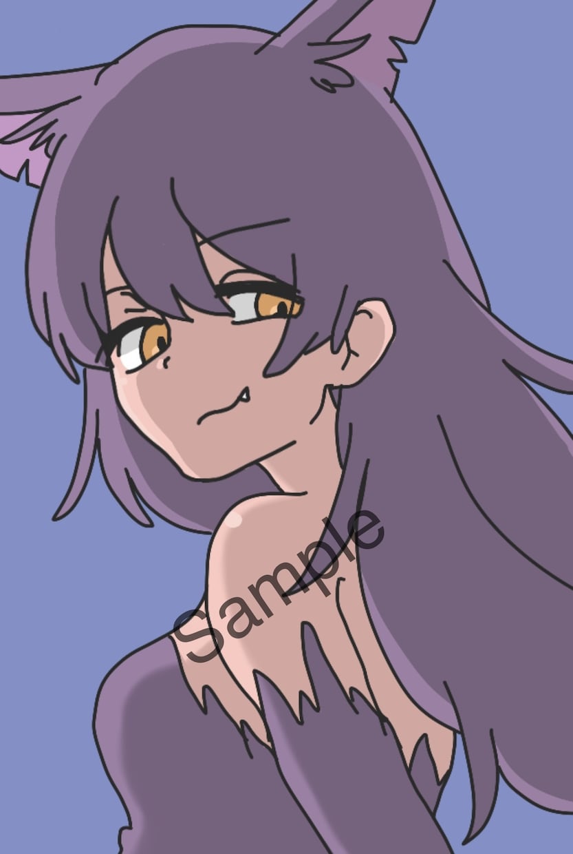 お好みのイラスト描きます アイコン・ヘッダー、立ち絵、イラスト制作全般を制作します！ イメージ1