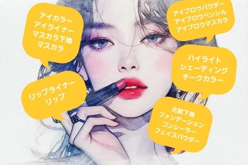 なりたいイメージお悩み別メイクアイテムお伝えします ご希望に合わせブランド・商品名・色番号をお伝え✴オプション有 イメージ2