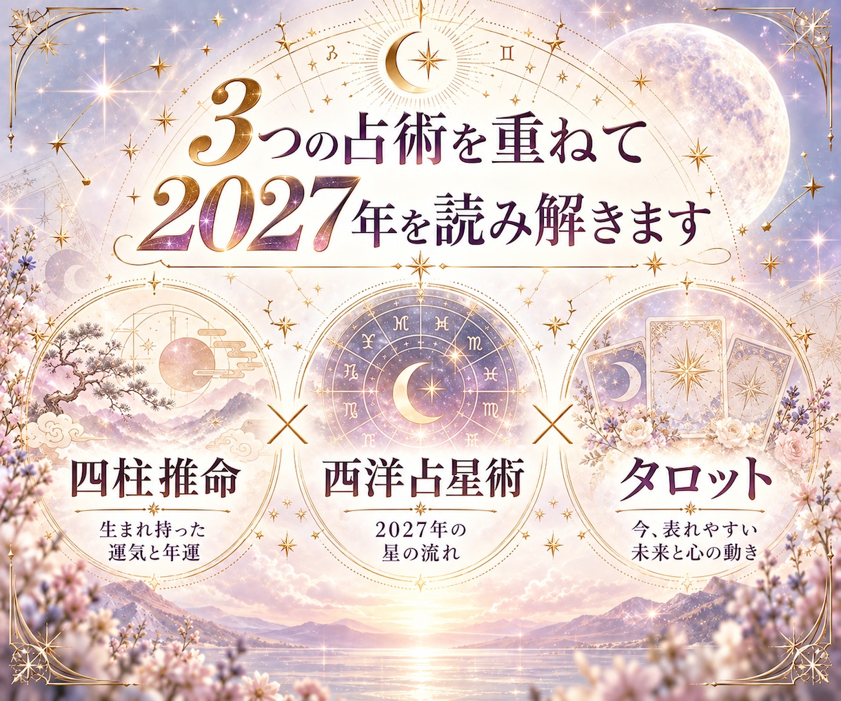 2027年の運勢あなたの1年の流れを詳しく占います 恋愛・仕事・金運・転機｜運気の波と動くタイミングまで鑑定 イメージ2