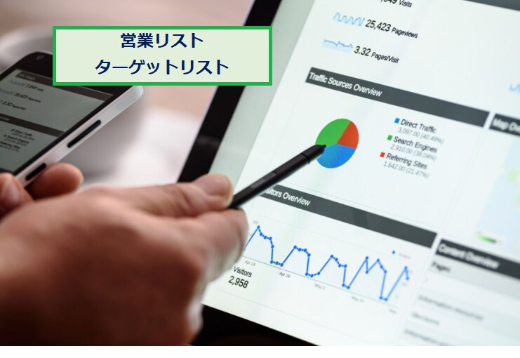 ターゲットリスト作成・営業リスト作成致します 新規顧客獲得・新規分野への進出サポート イメージ1