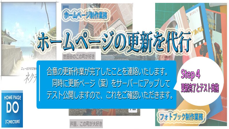 ホームページのスポット更新を代行できます スポット更新1件でコスパよき定額￥3000で超安心！ イメージ5
