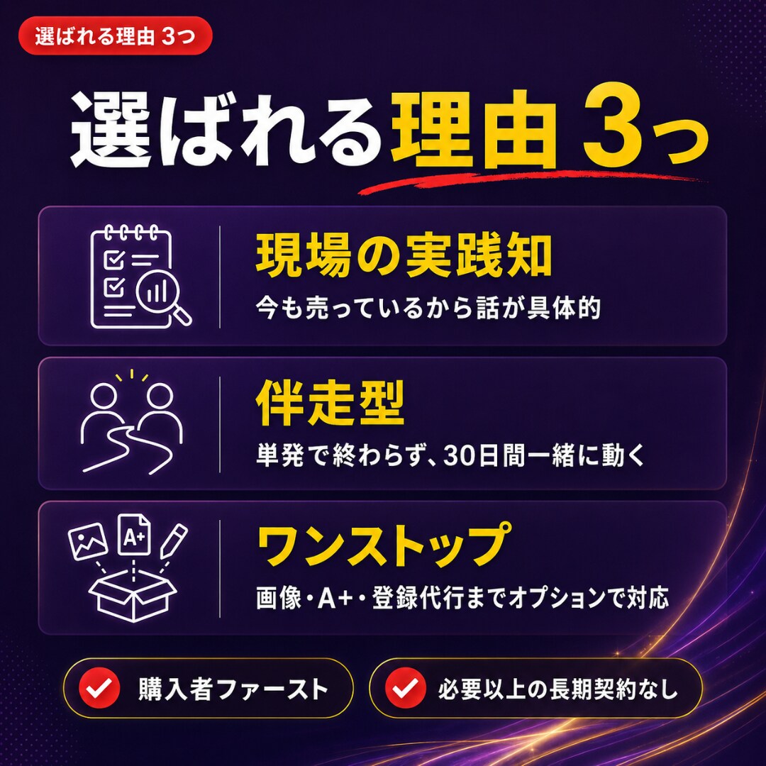 Amazon出品・広告の相談に60分で答えます 現役セラーがあなたの数字を見て次の一手を提案｜初心者OK イメージ7