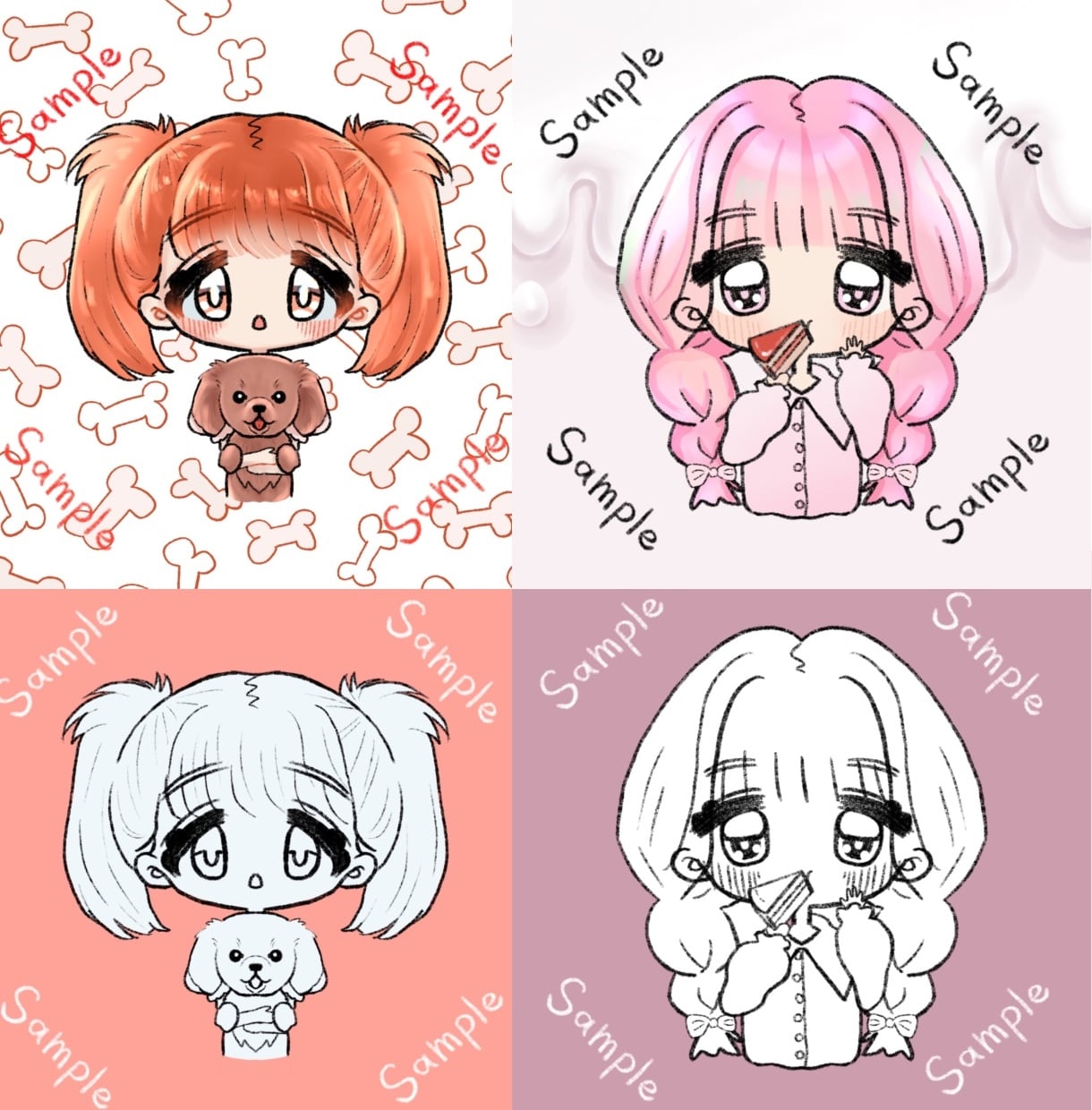 ポップで可愛いアイコンをお描きします 表情豊かなアイコンにしてみませんか？似顔絵風オリキャラOK イメージ4