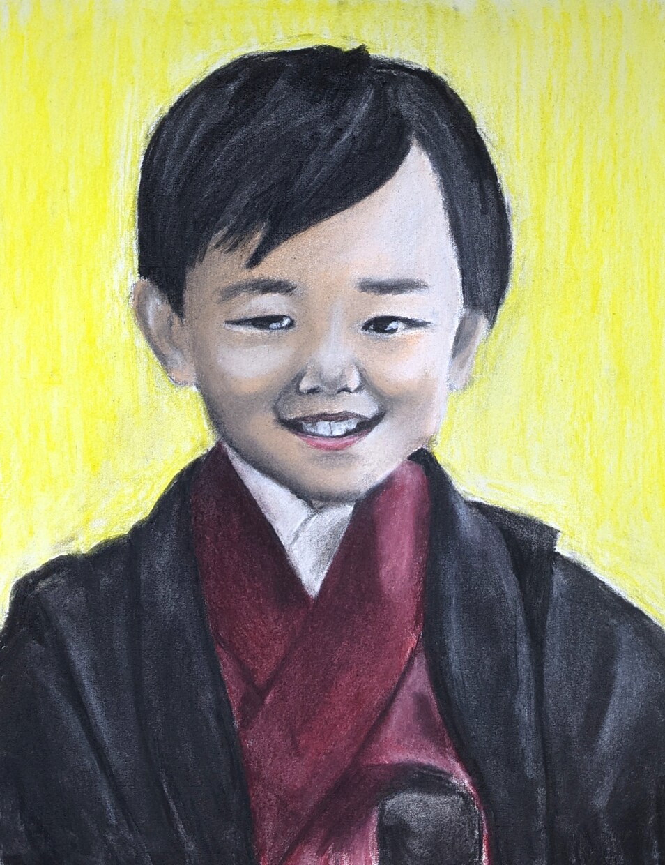 似顔絵の受注制作！ハイクオリティに描きます 実績10年の画家があなたの気持ちに寄り添い、制作いたします！ イメージ9