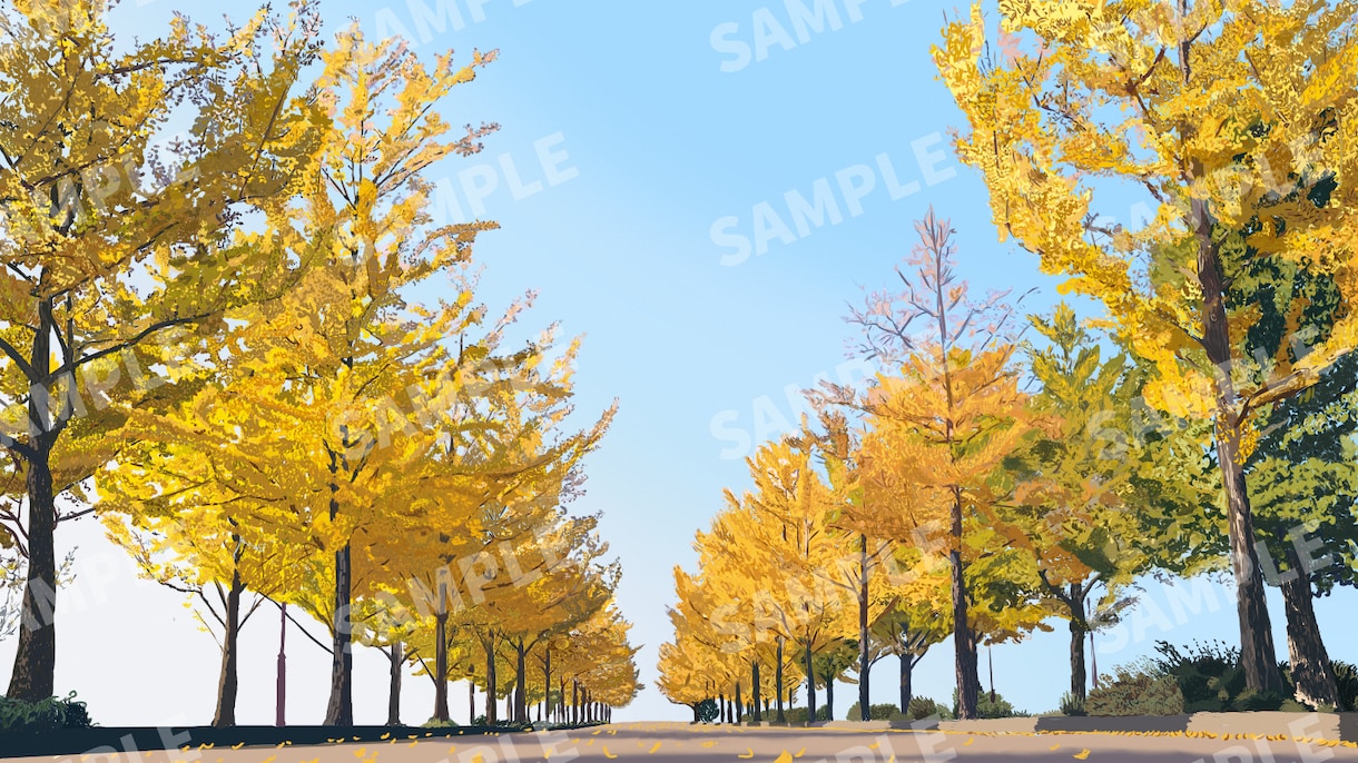 風景画を描きます あなたの好きな場所をオリジナルで描きます イメージ1