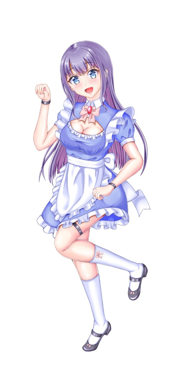 TRPGなどに使える猫耳メイドの立ち絵販売します すぐにTRPGなどで使える立ち絵をお求めの方にオススメ イメージ3