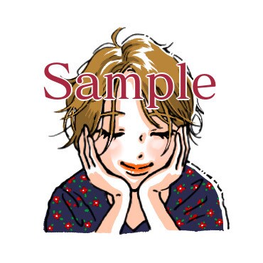 お写真をもとに女の子のアイコン描きます キラキラかわいいオシャレな雰囲気でお仕上げします。 イメージ5