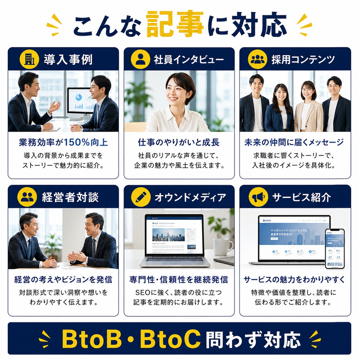 取材記事の企画・趣意書作成〜執筆まで丸ごとやります もう企画や質問事項で悩まないでください。全部おまかせ！ イメージ6