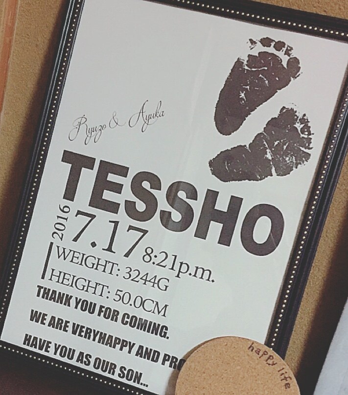 デザイナーがつくる記念パネル！ご結婚記念やお子様の誕生記念にオシャレなパネルを作成します！ イメージ2