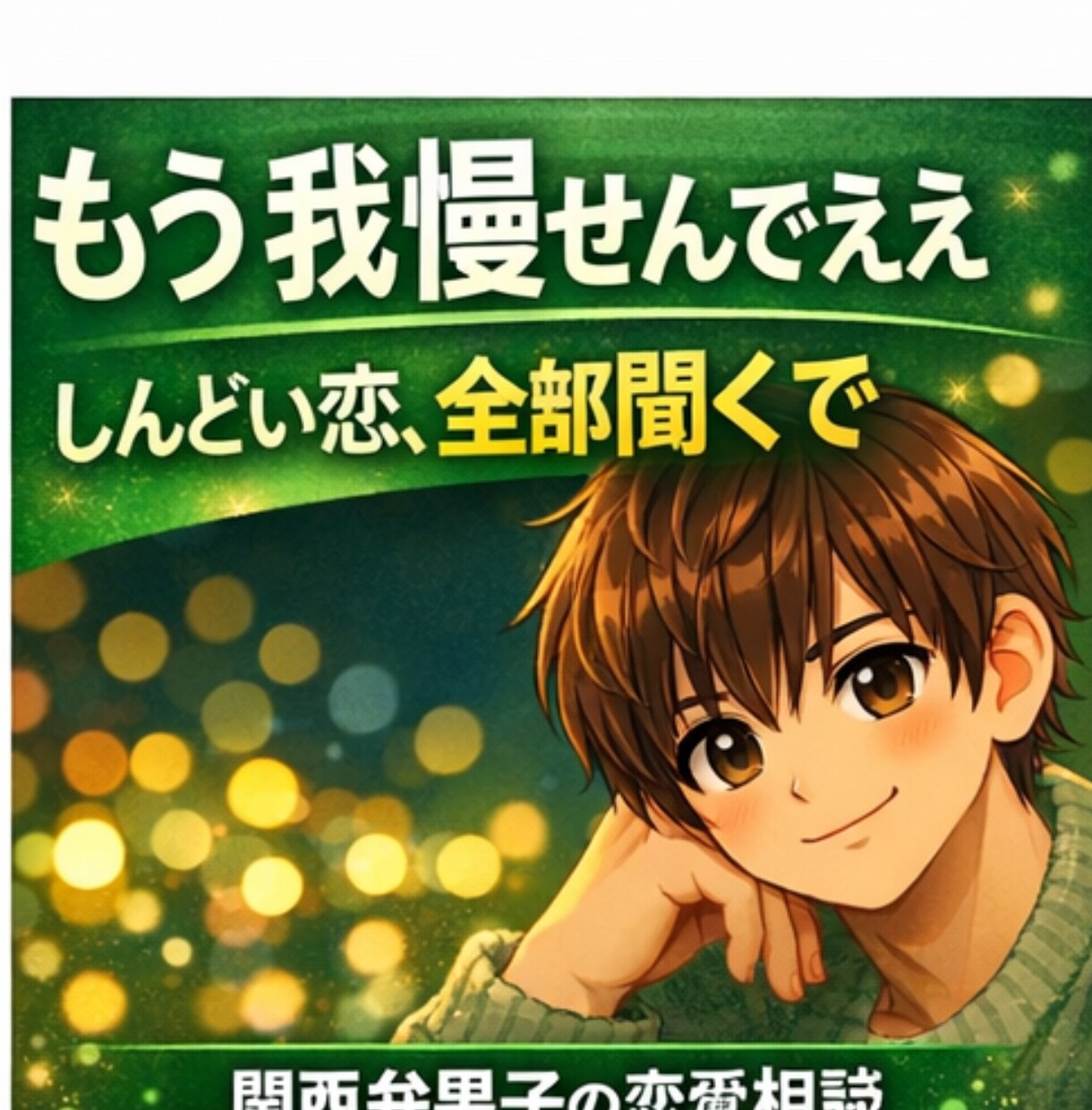 不安な恋ひとりで抱えんでええよ｜男目線で寄り添ます 脈あり？脈なし？既読無視・復縁・片思い…焦らんで大丈夫。 イメージ1