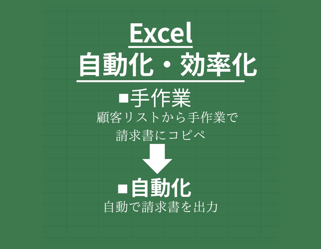 Excel作業！自動化＆効率化ツール作成します Excel作業を自動化・効率化、お任せください イメージ6