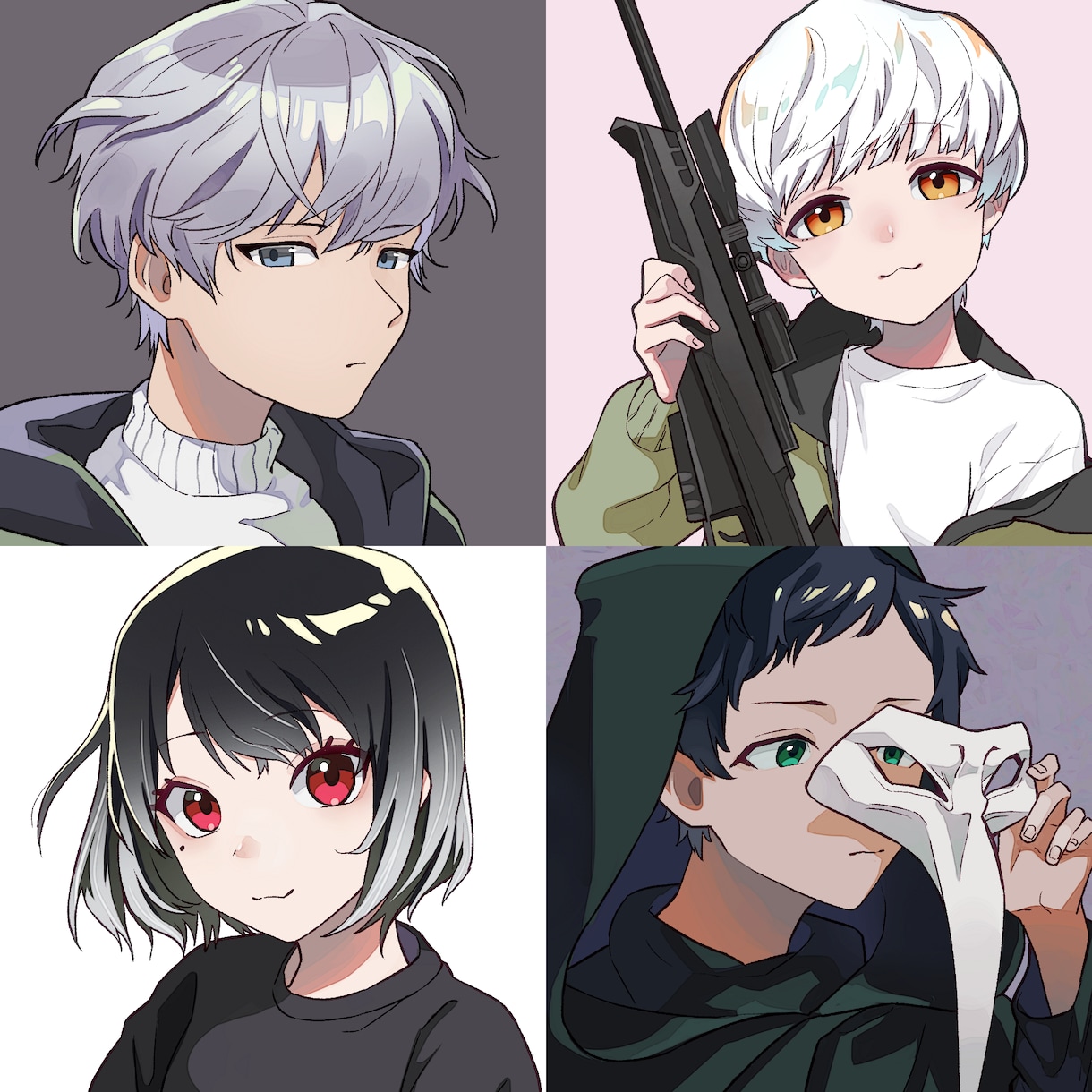 商用可・迅速丁寧◎おしゃれなSNSアイコン描きます 綺麗！かっこいい！ツイッター・YouTubeなどにおすすめ イメージ4
