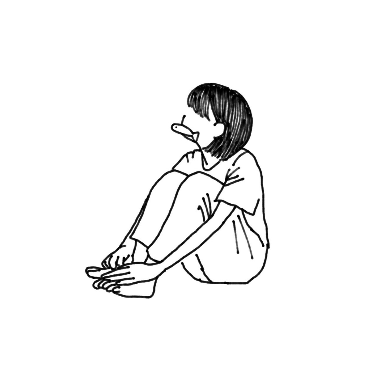 脱力感のある可愛いイラストを描きます SNSのアイコンや投稿に使える脱力感のある絵を描きます イメージ10