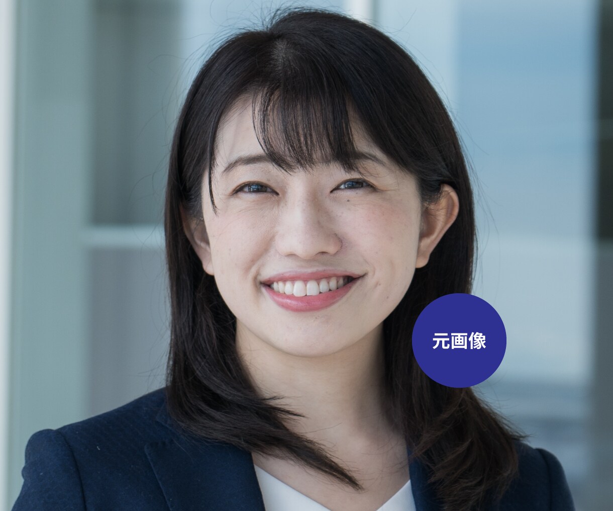 Photoshopで写真を美肌加工いたします お顔と肌の質感を保ったままきれいにレタッチします イメージ4