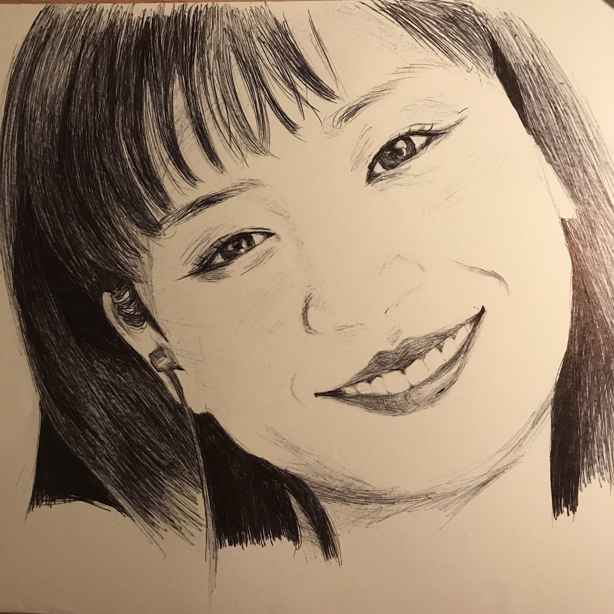 裁判所風も)ボールペンでリアルな似顔絵を描きます SNSアイコン、プレゼント、壁紙など、容疑を晴らしたい方へ イメージ2