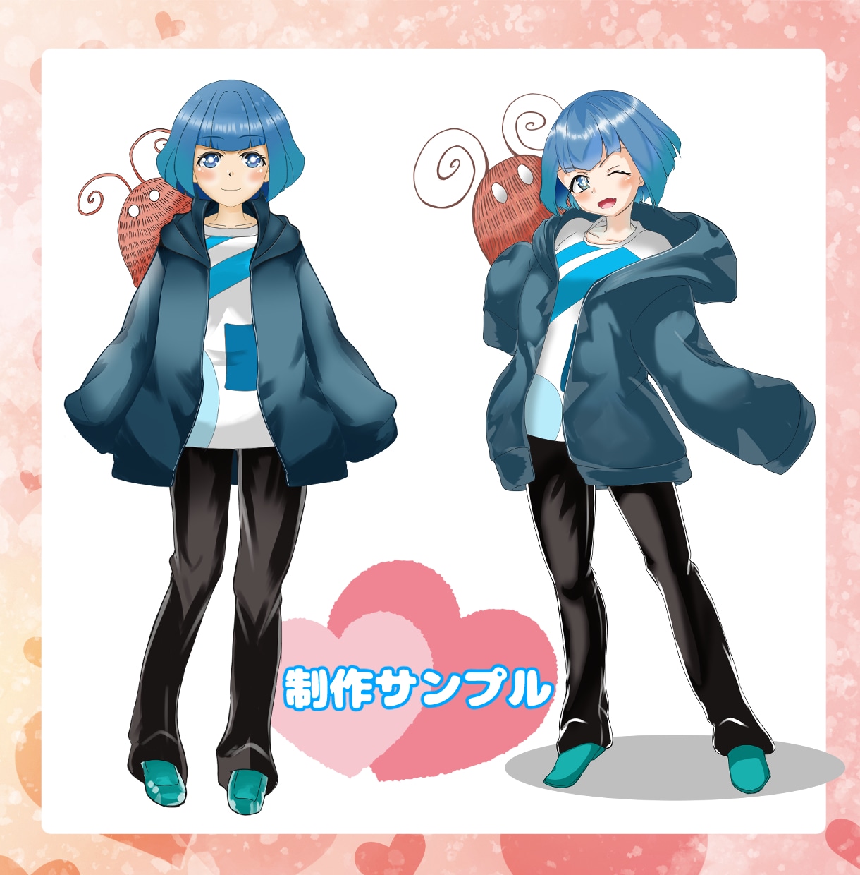 Vtuberキャラデザ～モデリング全行程制作します あなたの理想のVtuber導入まで完全サポートします！ イメージ8