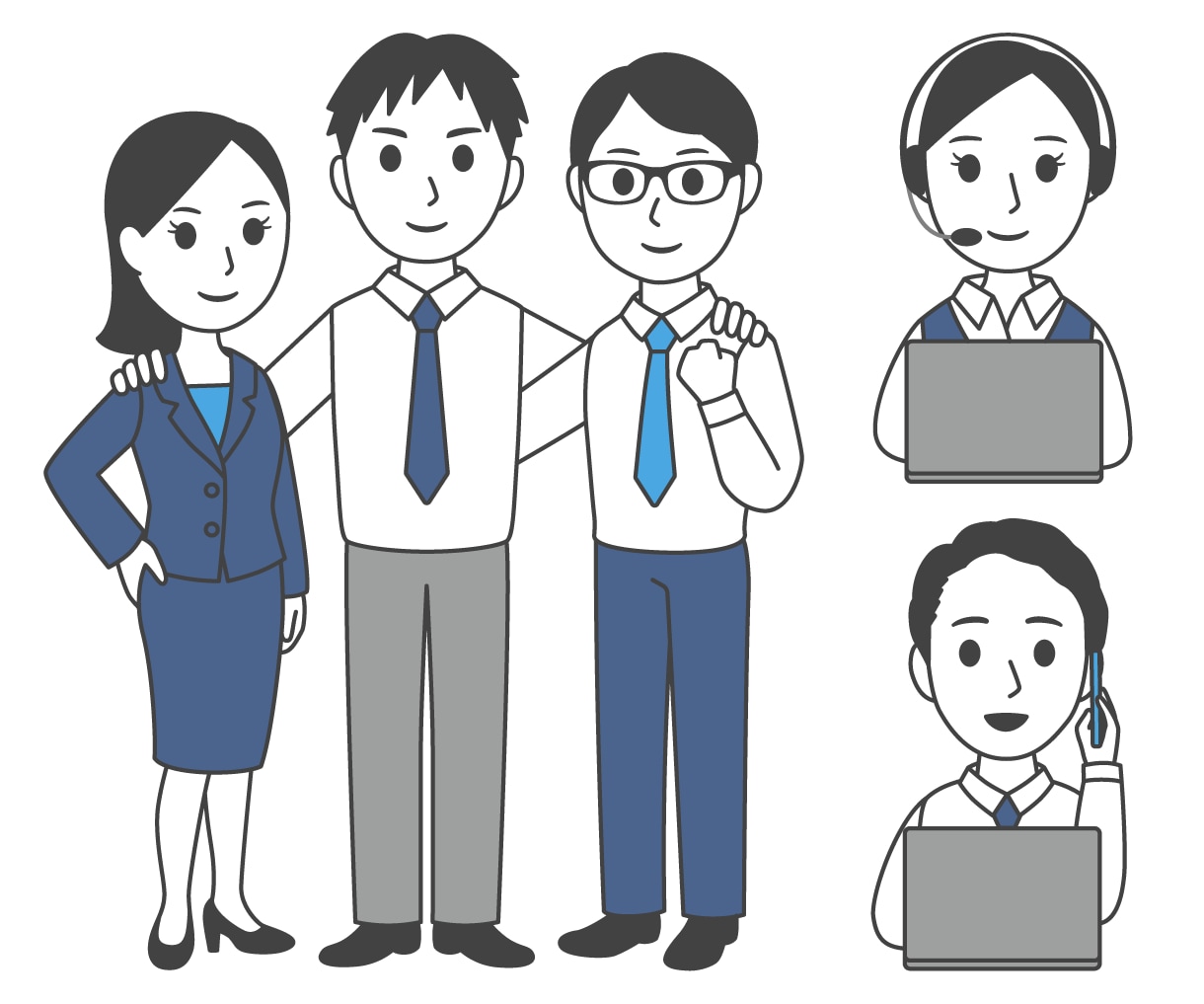 プレゼン資料や教材に！説明用素材イラスト描きます あなたのビジネスツールを挿絵でもう一歩わかりやすく！ イメージ3