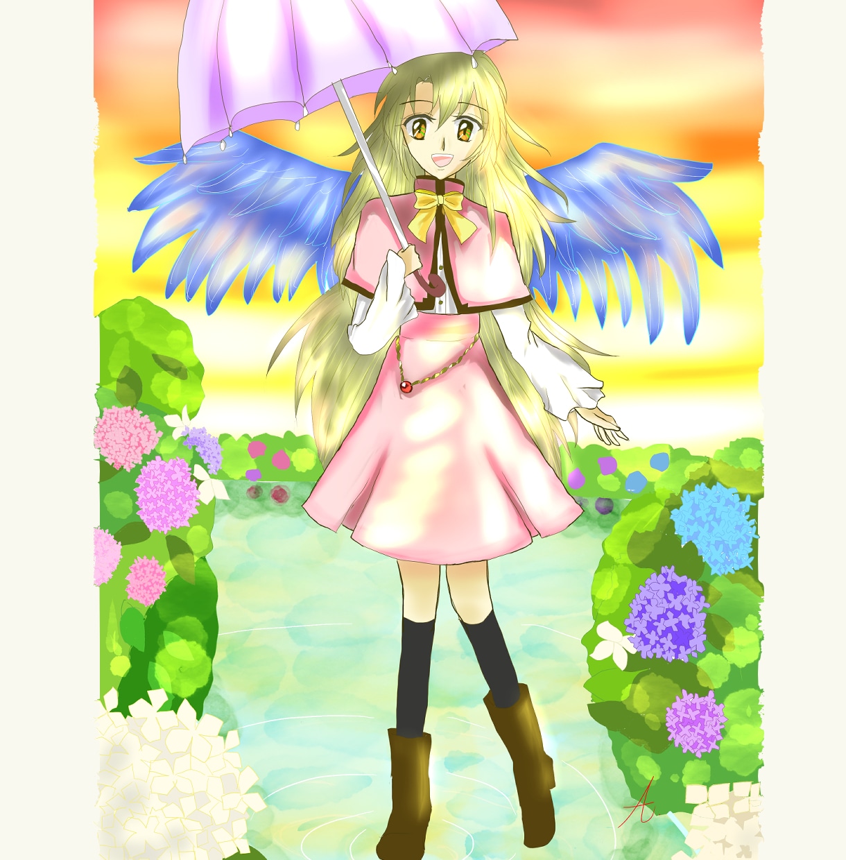 目を引く色彩のかわいいかっこいいイラストを描きます 物語性を感じさせる、あなたのための絵を描きます。 イメージ1