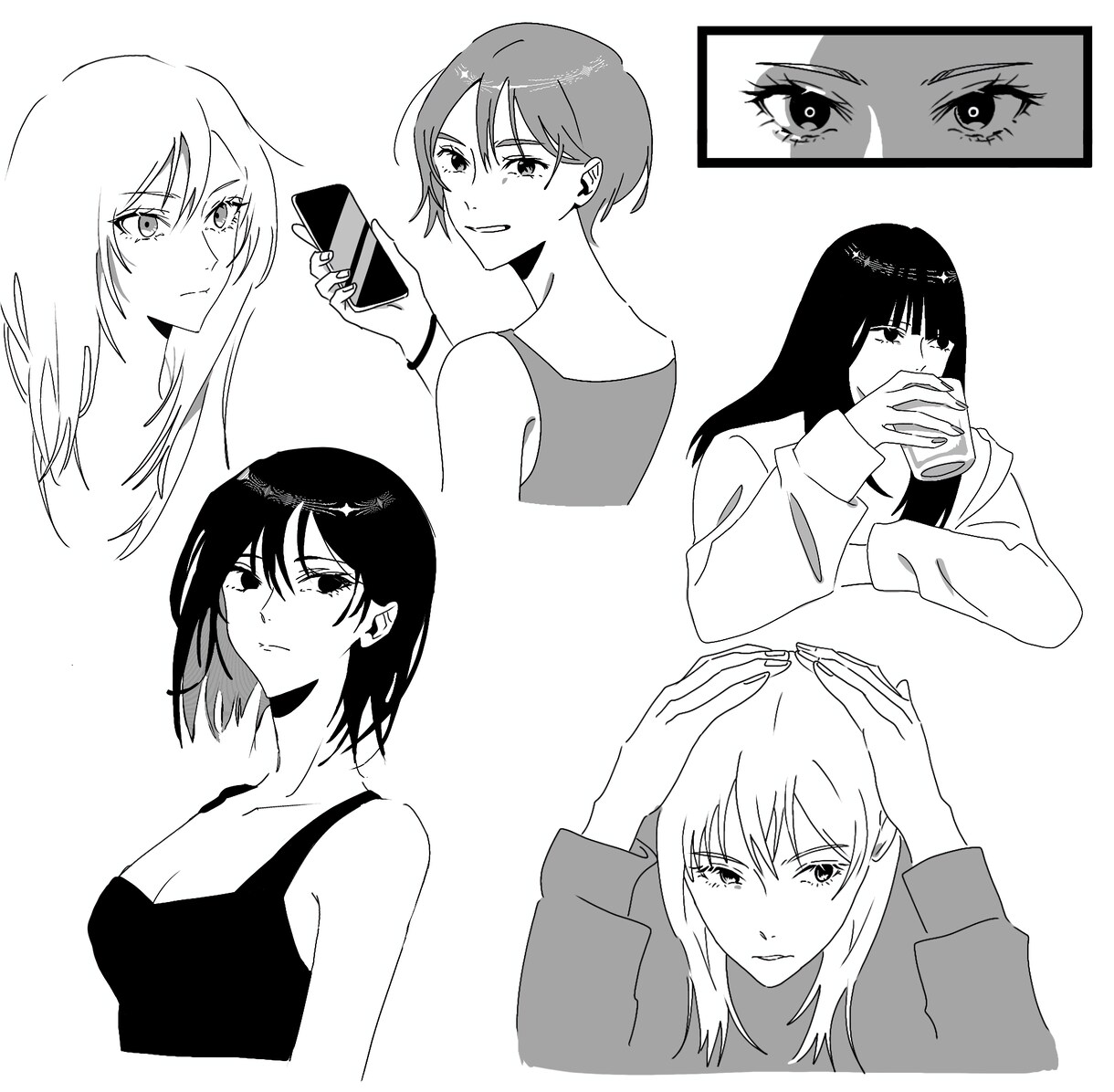 様々な用途のイラスト描きます 理想のオリキャラを実現したい方へ イメージ9