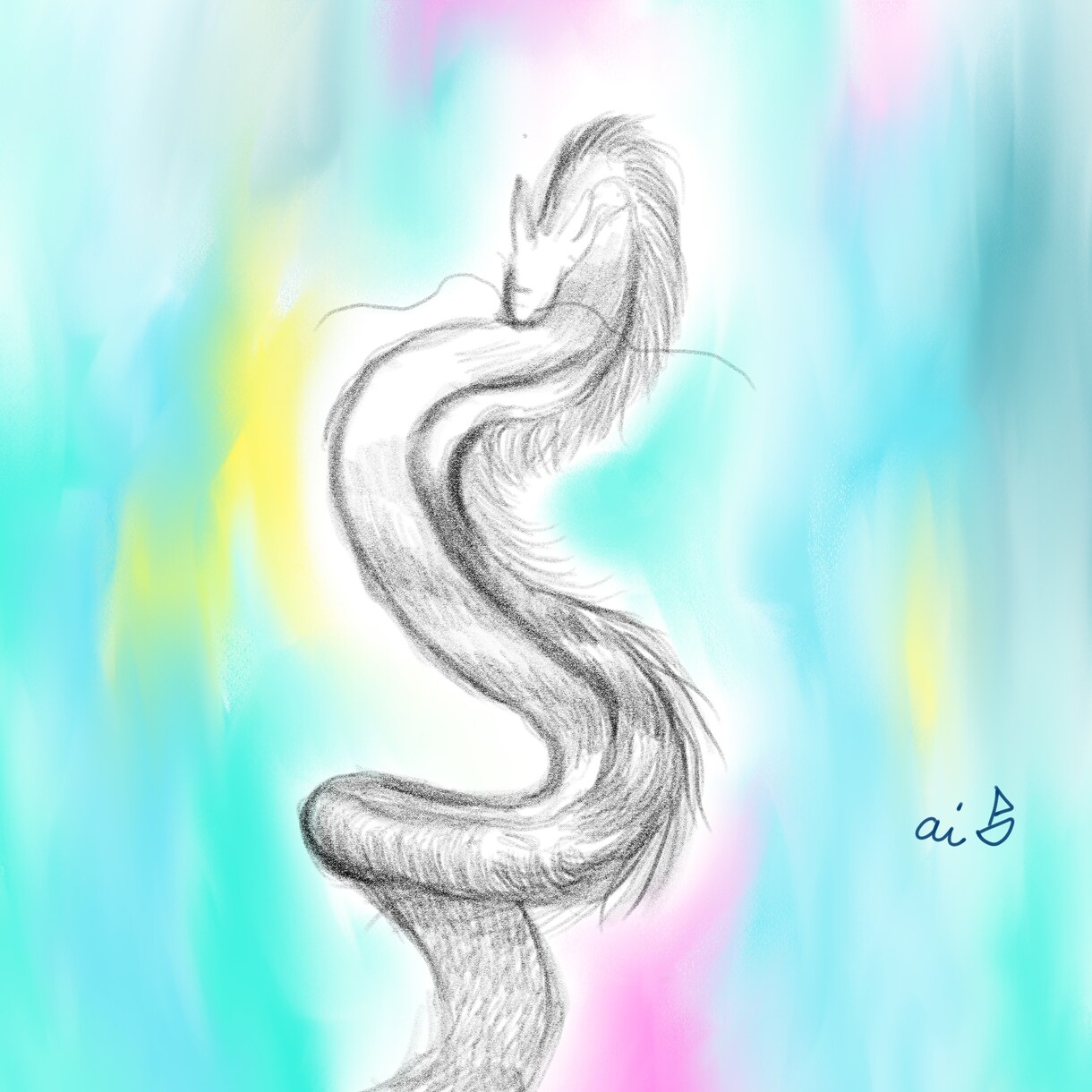 あなたを見守る龍神様を見ませんか？絵に描きます ご縁のある龍さんを絵で見られる！守護存在に感謝♡ イメージ8