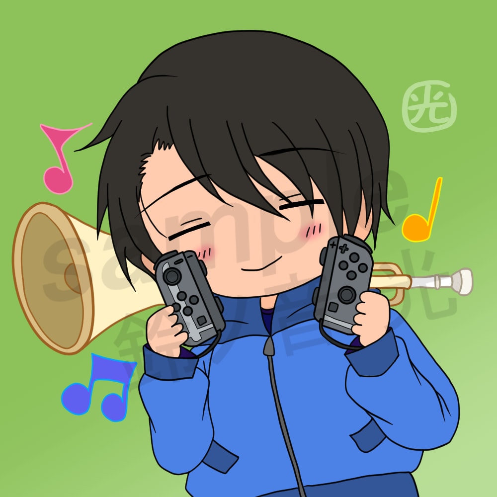 貴方だけの「SNS用アイコン（人物）」制作します シンプルでカワイイを意識したデフォルメキャラ描きます！ イメージ1