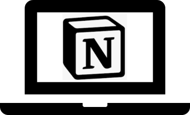オンラインでnotionレッスンします ビデオチャットで画面共有しながら質問に応えます。 イメージ1