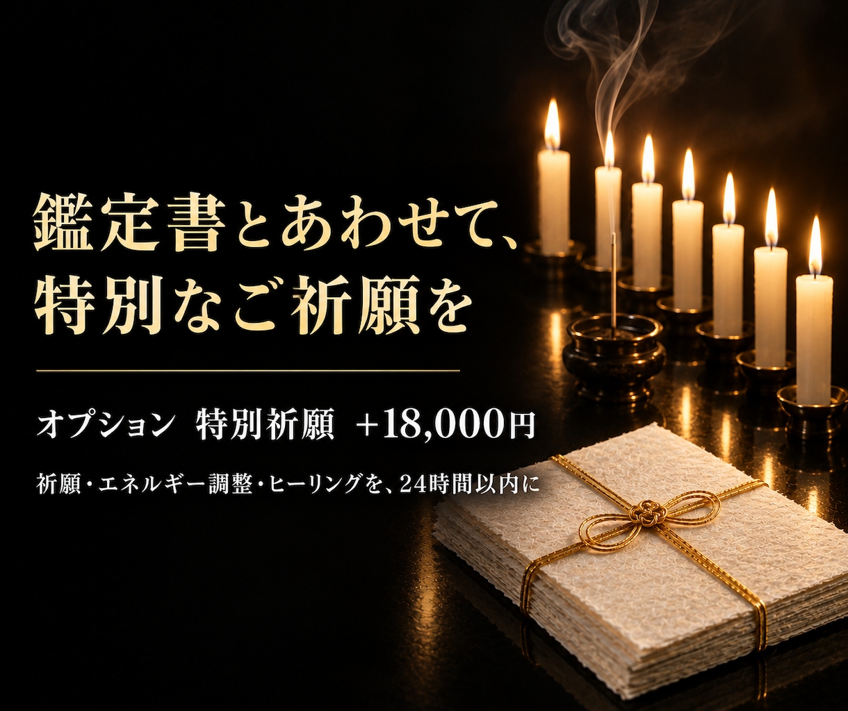 総合鑑定｜想いの色から人生の流れを読み解きます 恋愛・仕事・人間関係・本質を、8,000字の鑑定書で イメージ9