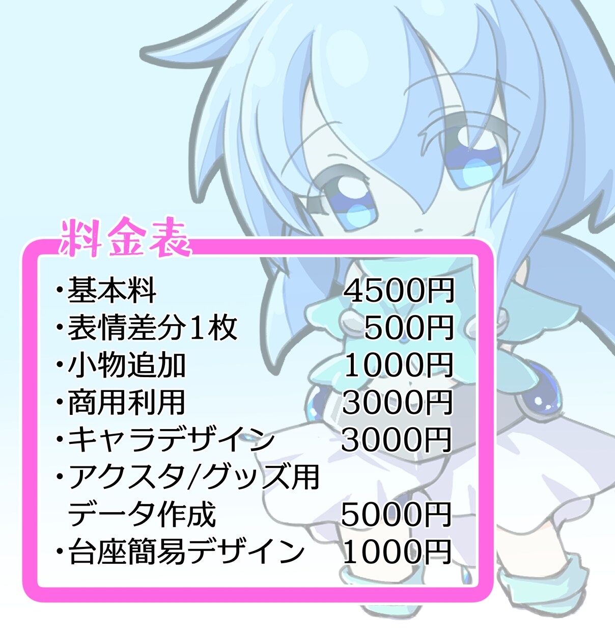 かわいいデフォルメ(SD)キャラ製作します SNS・配信・グッズ等に使えるオリジナルSDキャラの製作 イメージ6