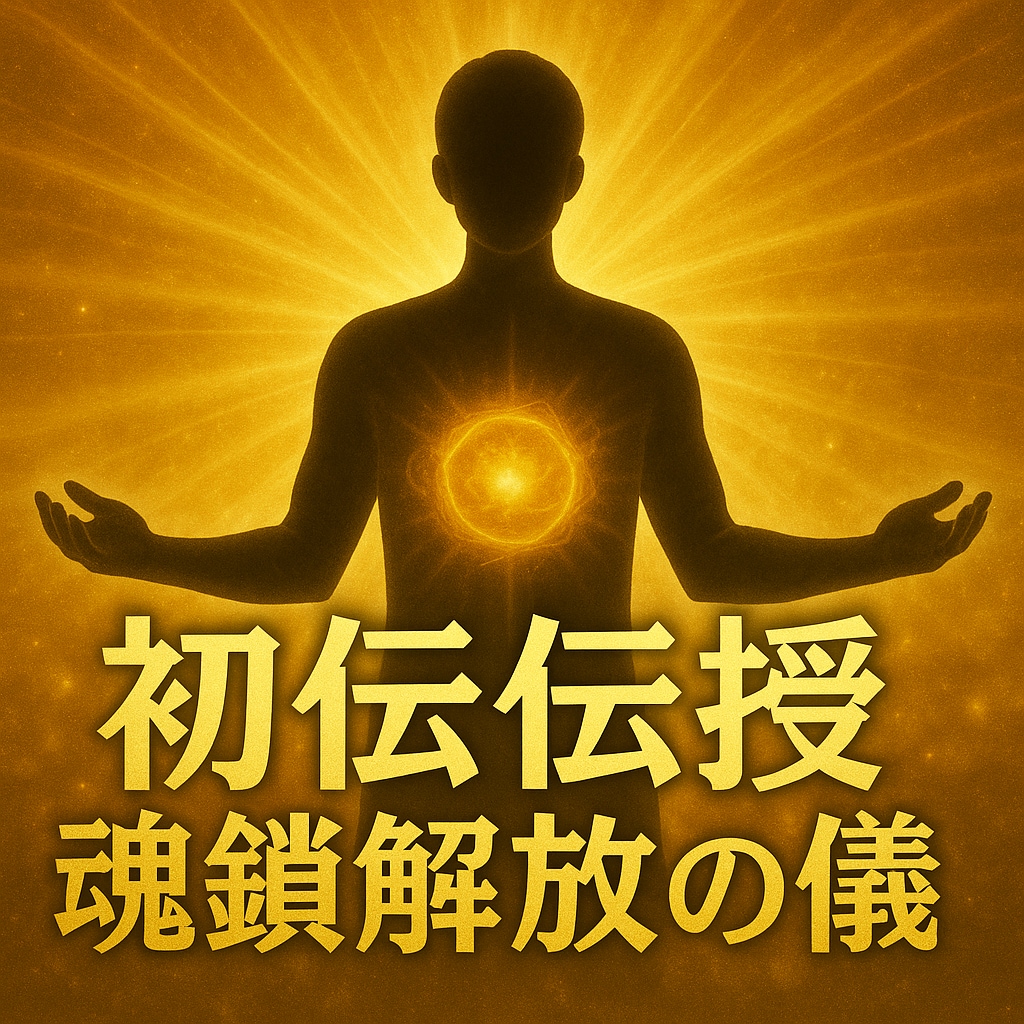 神氣封印解除氣功術　初伝伝授　魂鎖解放の儀します 神氣元極氣功　封印された魂の鎖を断ち切り神氣で真の力を解放 イメージ1