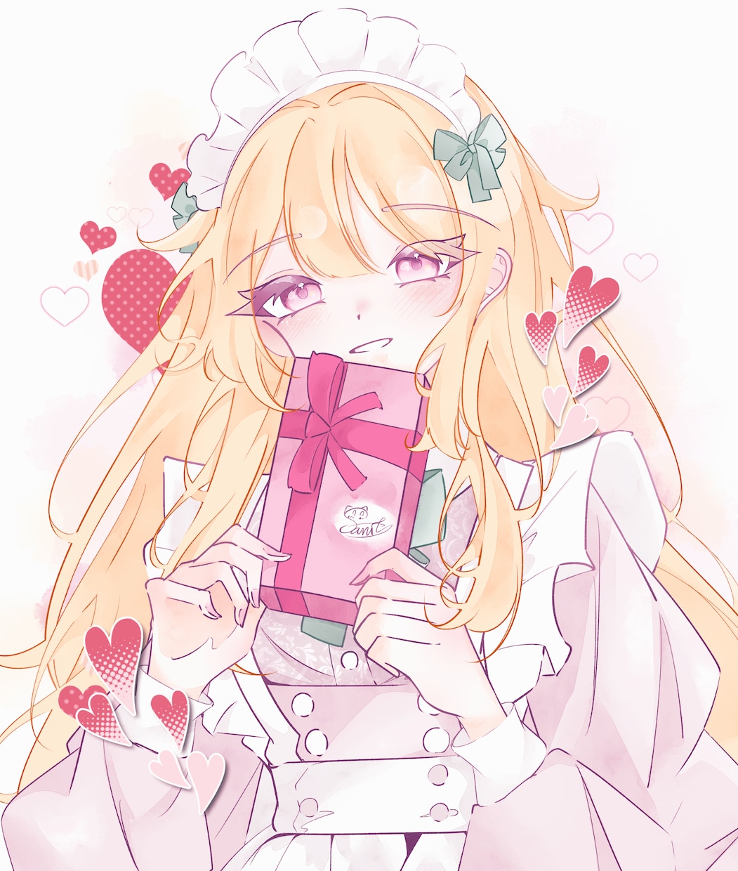 SNSで使用するかわいいアイコンをお描きします 淡く綺麗な色合いの女の子のイラストを描きます!! イメージ2