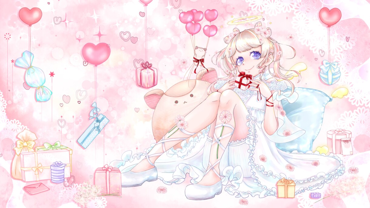 唯一無二のイメージに合わせた絵を描きます 丁寧に相談のります！歌ってみたMVイラストやSNSヘッダー等 イメージ2