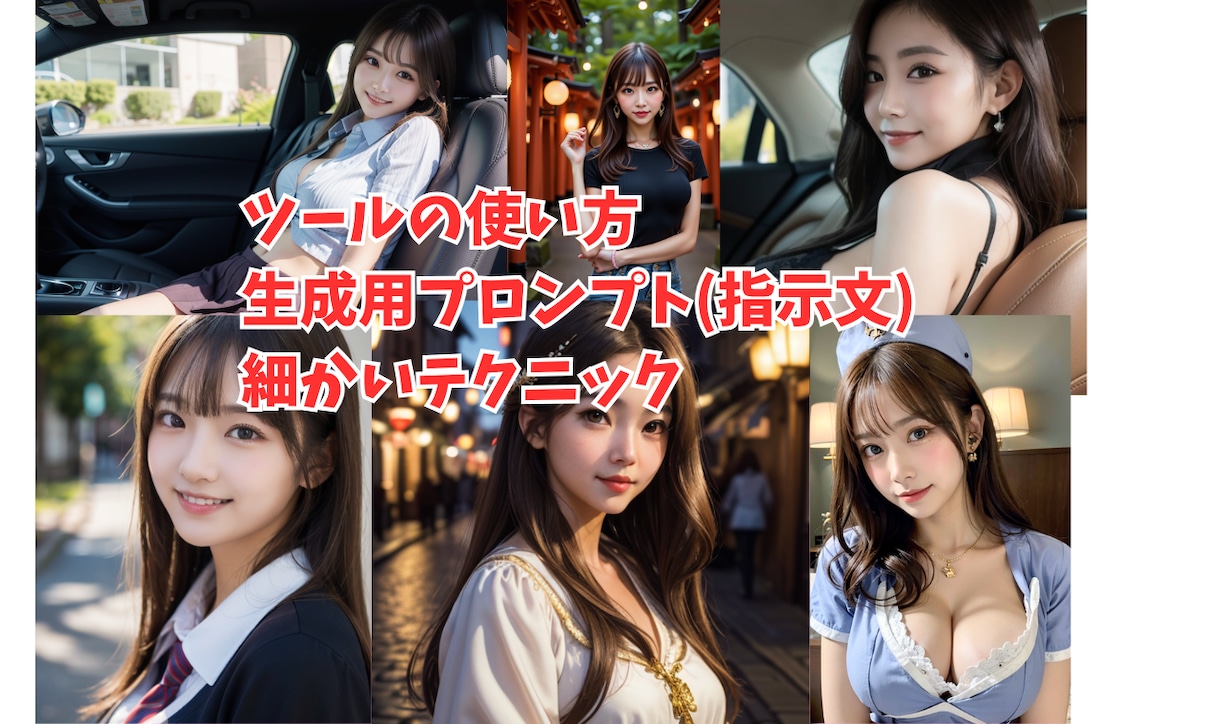 知識なしからできる！AI画像生成を教えます 【2026最新】AI画像生成の環境構築～運用、マネタイズまで イメージ2