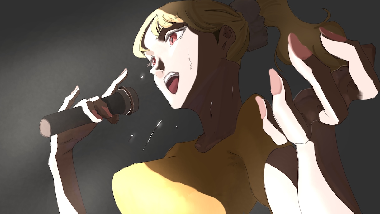 アイコンやSNS用のイラストを描きます アニメ調と厚塗りのどちらでも可能です。 イメージ2