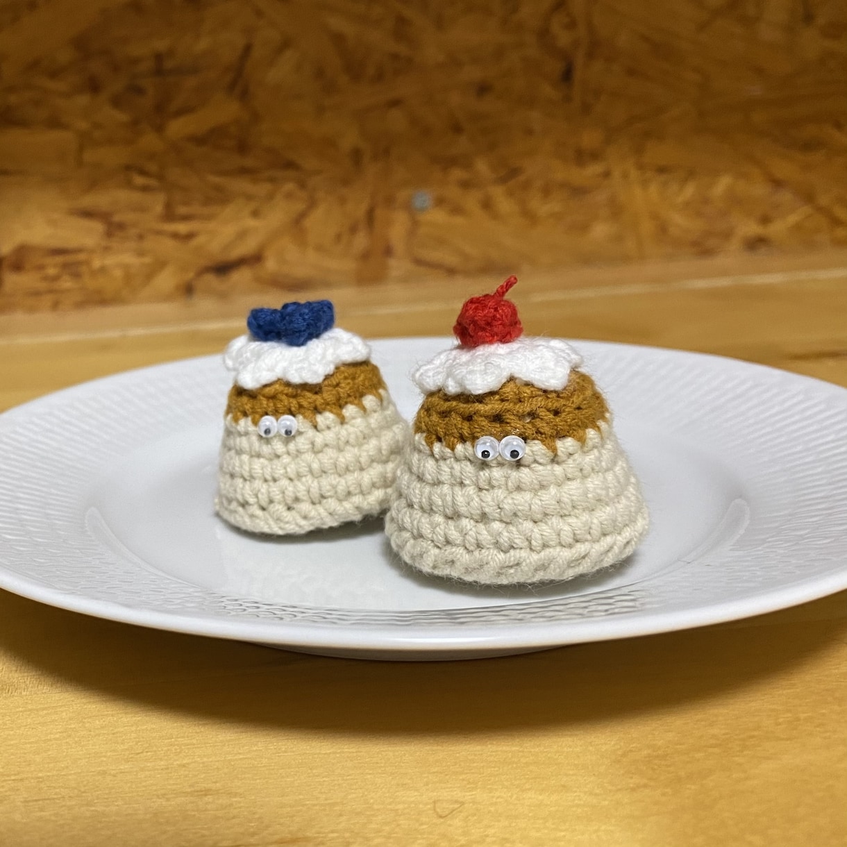 あみぐるみキーホルダー販売致します プリンさんのあみぐるみ