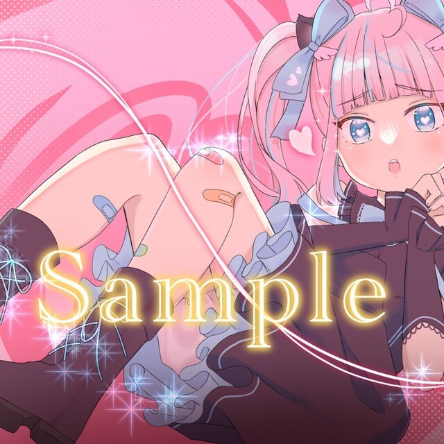 歌ってみた動画のサムネイルお作り致します あなたのオリキャラで、サムネイルを作ってみませんか？ イメージ4