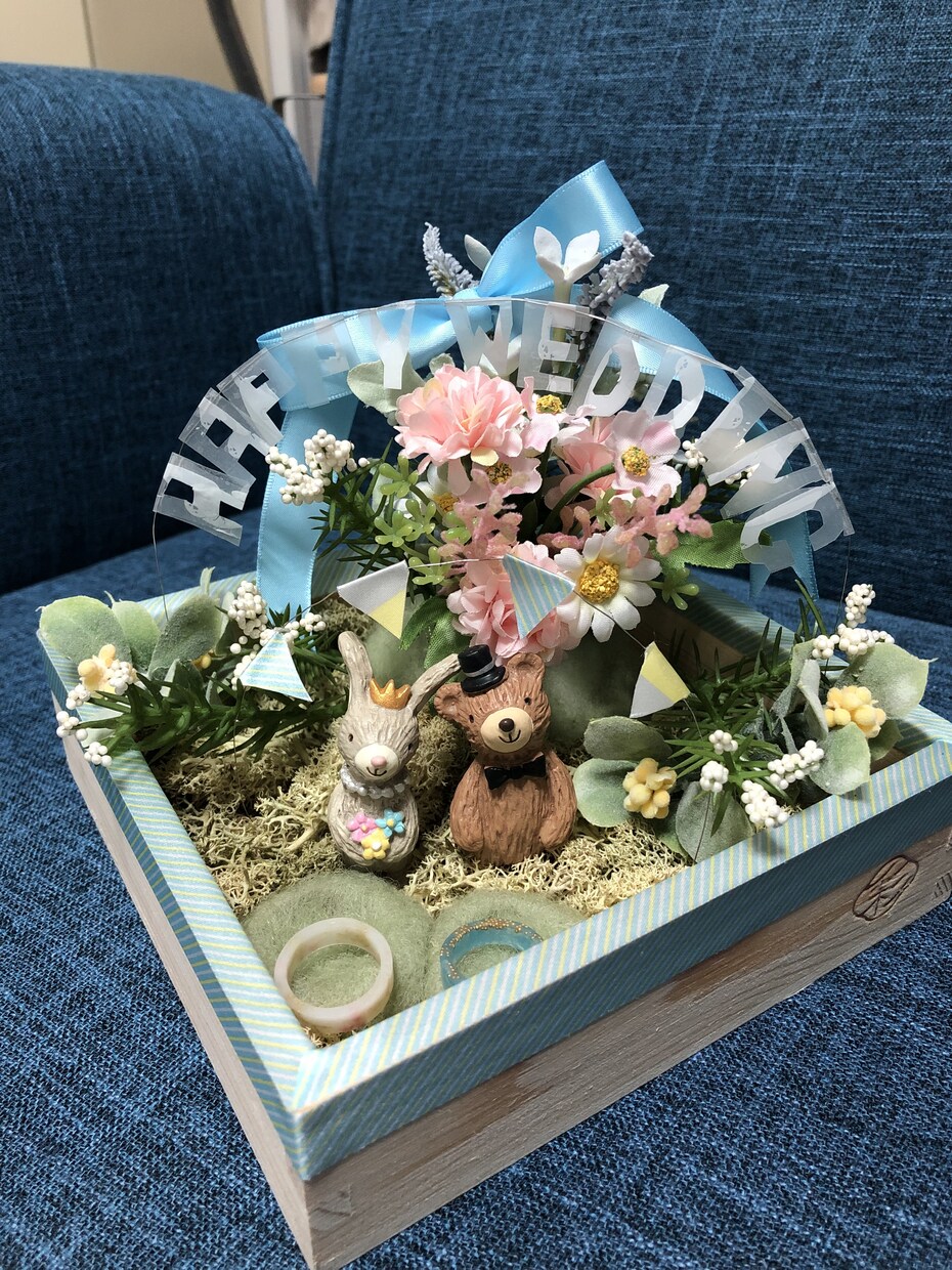あなただけのリングピローをお作りします 結婚式にアクセントを。世界に１つだけのリングピローを。 イメージ1