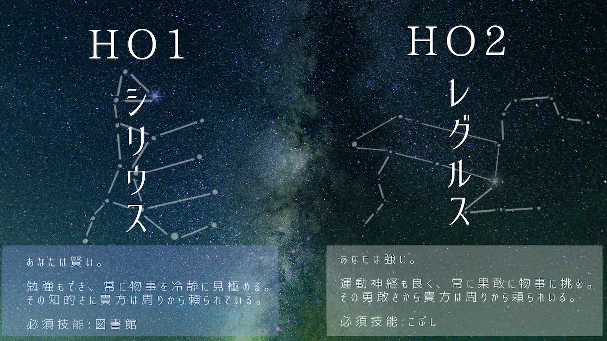 TRPGシナリオのトレーラ制作をいたします オリジナルシナリオのためにトレーラー制作のお手伝いをします イメージ3