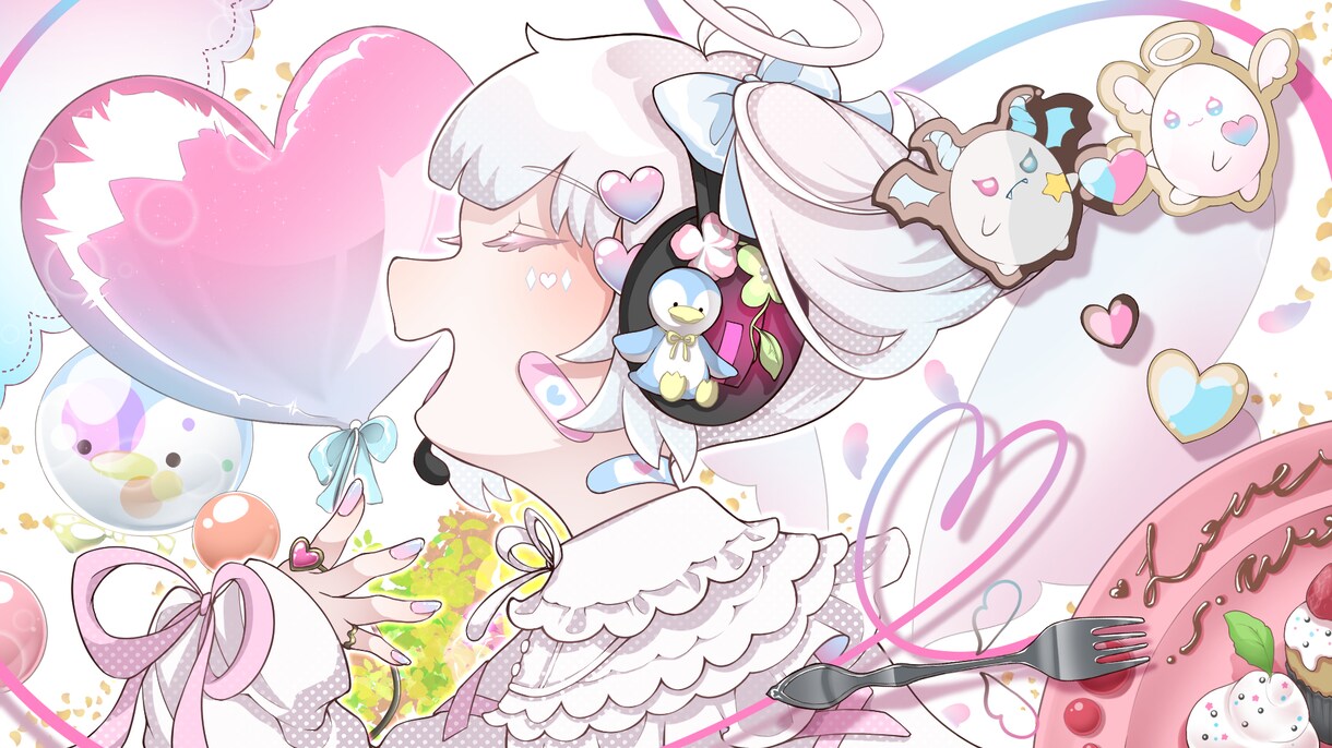 企業実績多数！歌ってみたサムネイルを描きます 企業実績多数のイラストレーターが歌みたのサムネイルを描きます イメージ5