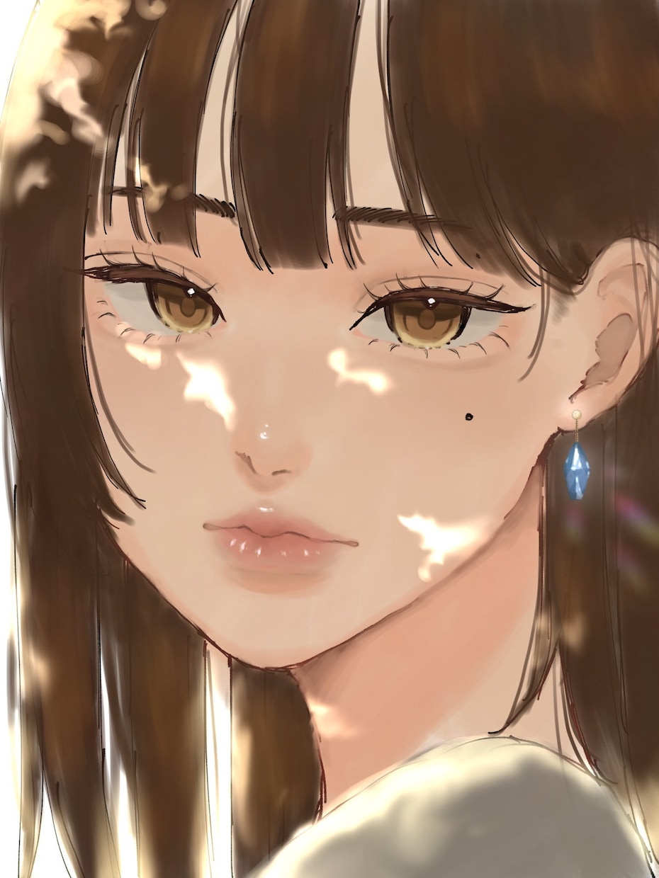 商用OK！かわいい女の子の厚塗りイラスト描きます アイコンやサムネ等の一枚絵を描きます！ イメージ2